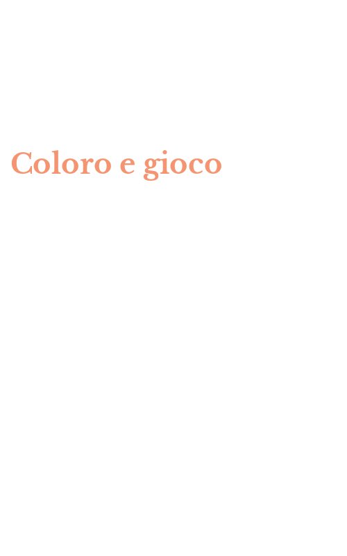 Coloro e gioco