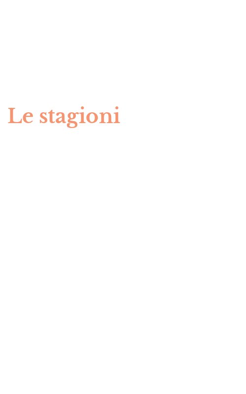 Le stagioni