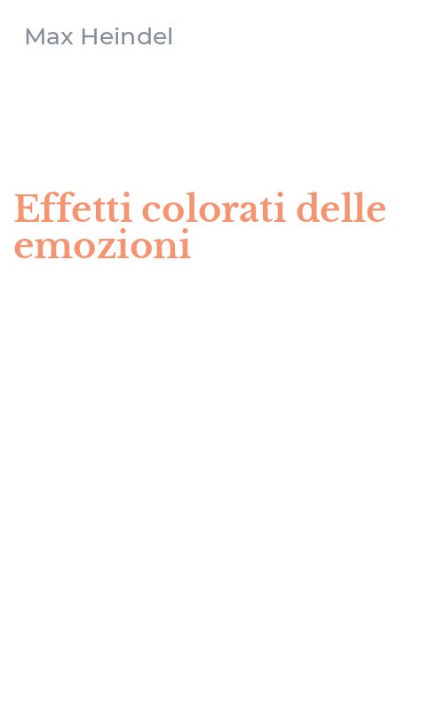 Effetti colorati delle emozioni