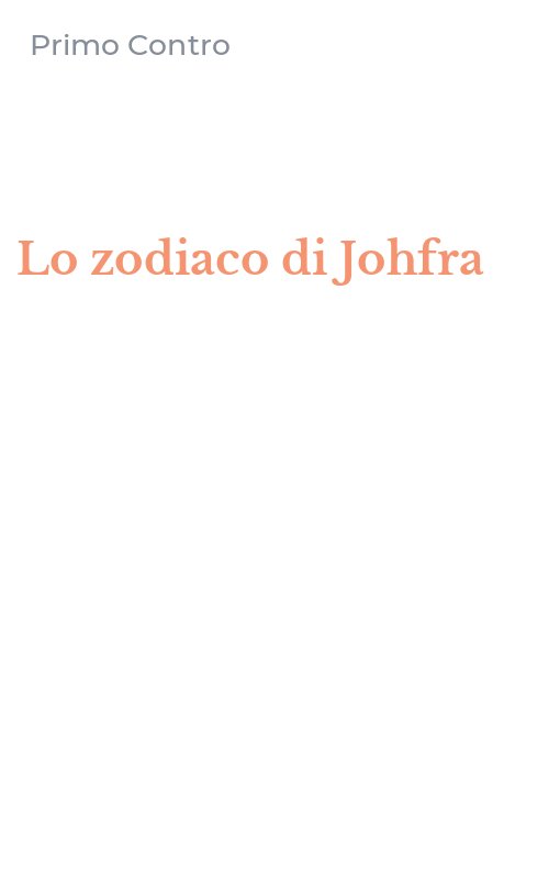 Lo zodiaco di Johfra