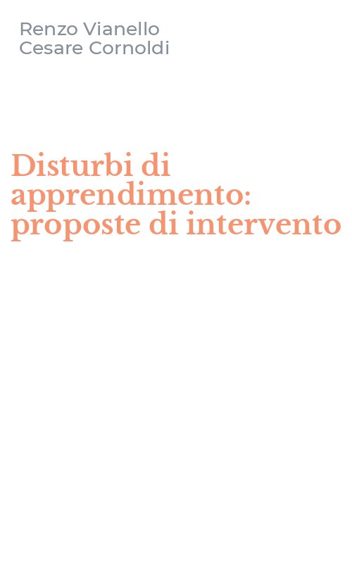 Disturbi di apprendimento: proposte di intervento