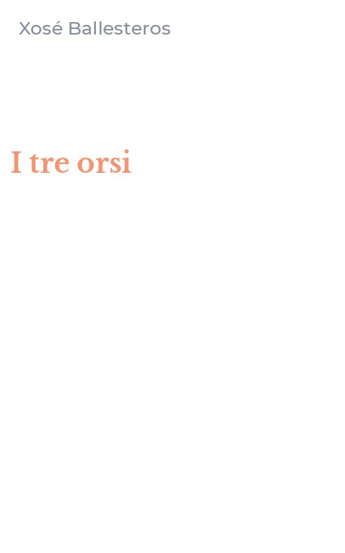 I tre orsi