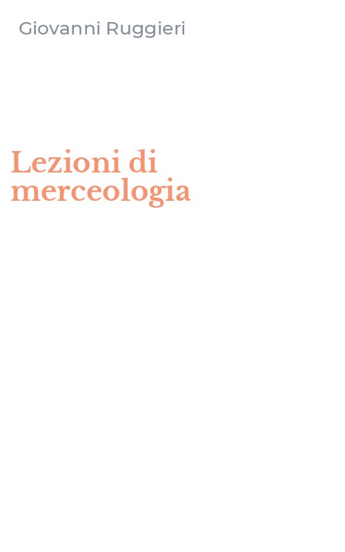 Lezioni di merceologia