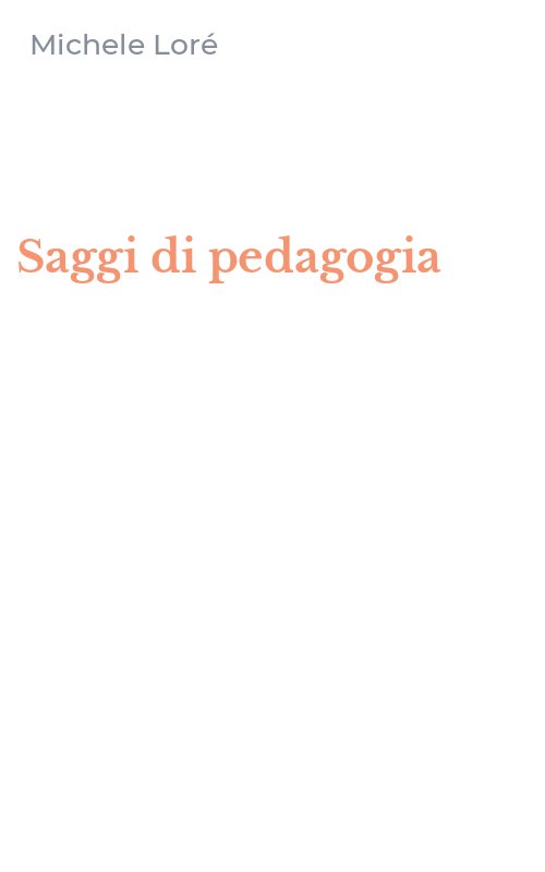 Saggi di pedagogia