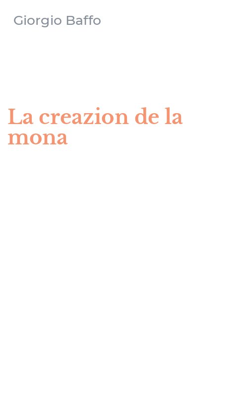 La creazion de la mona