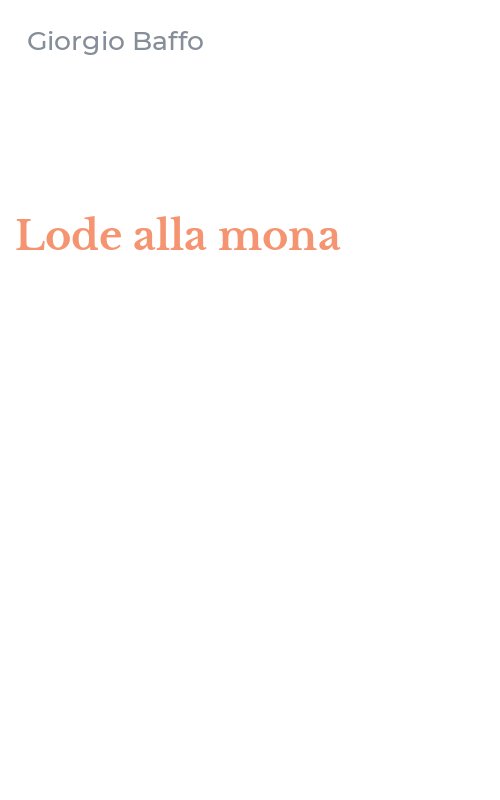 Lode alla mona