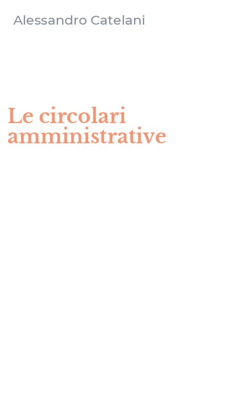 Le circolari amministrative