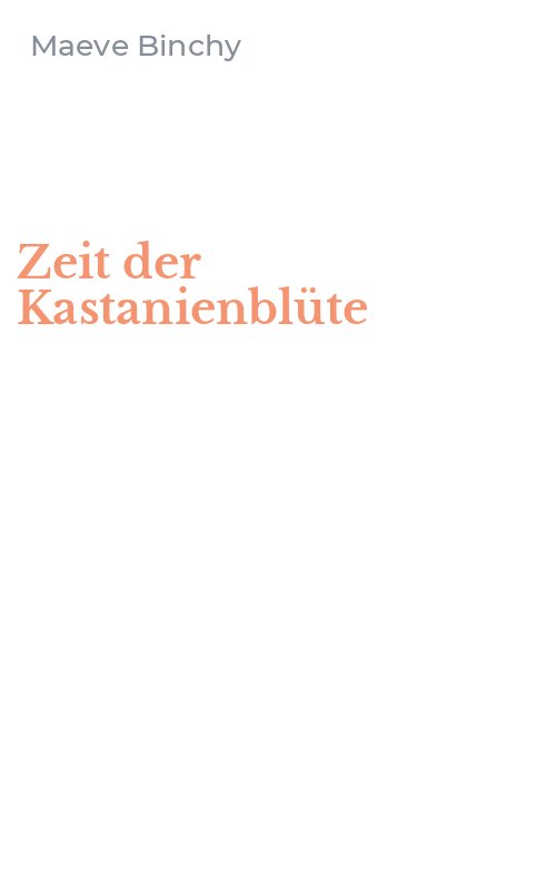 Zeit der Kastanienblüte