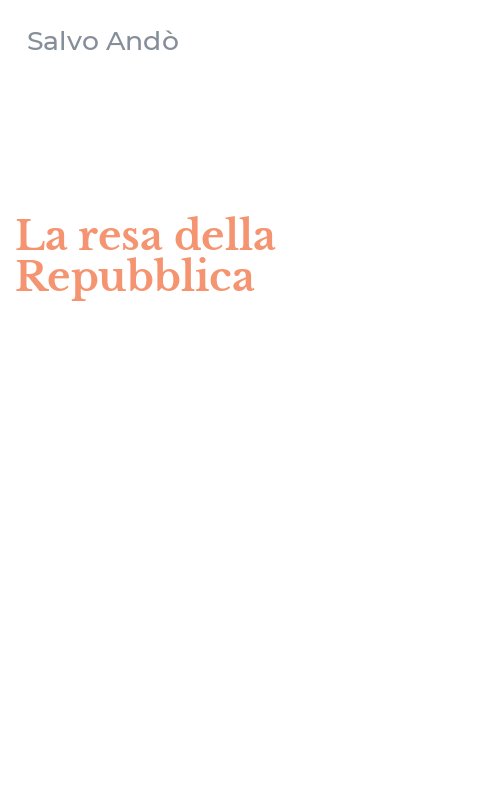 La resa della Repubblica