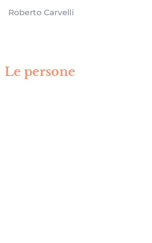 Le persone