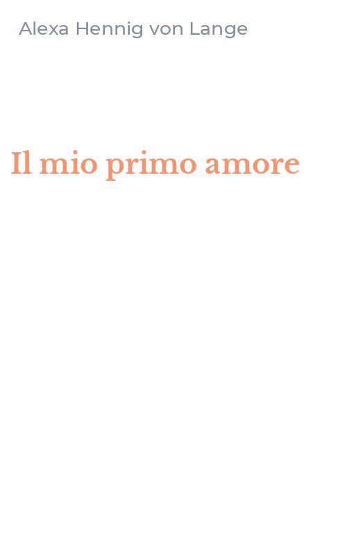 Il mio primo amore