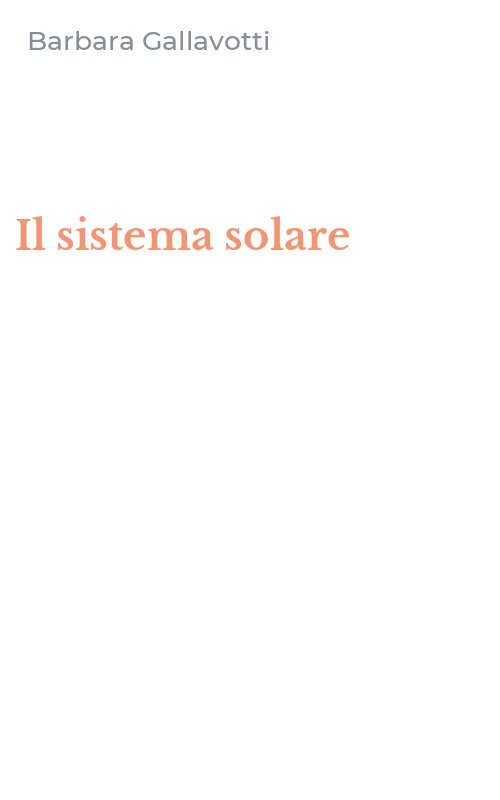 Il sistema solare