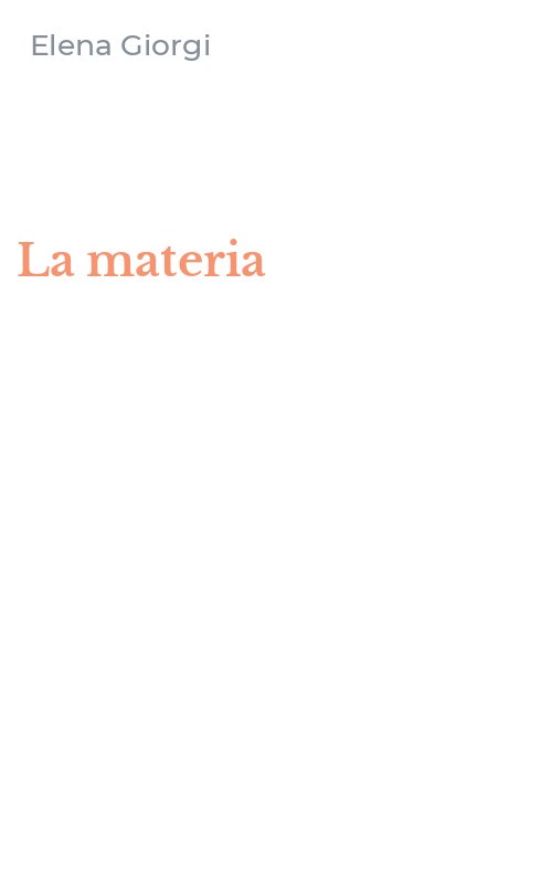 La materia
