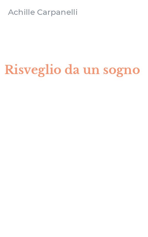 Risveglio da un sogno