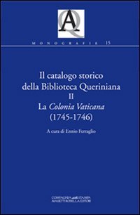 Il catalogo storico della Biblioteca Queriniana
