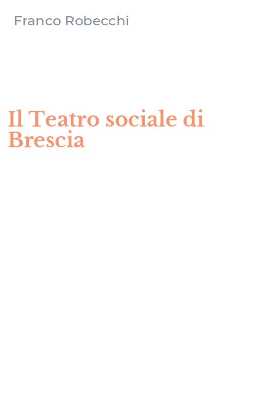 Il Teatro sociale di Brescia