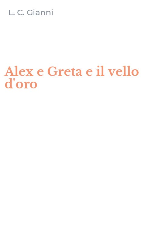 Alex e Greta e il vello d'oro
