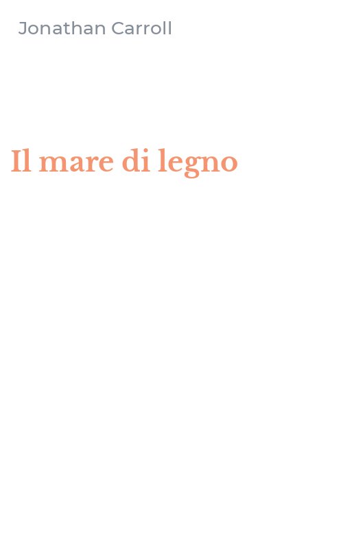 Il mare di legno