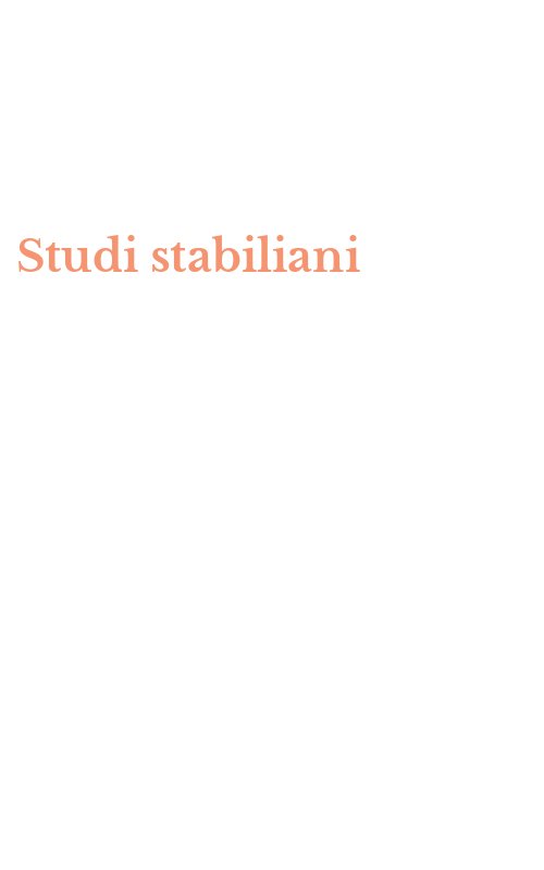 Studi stabiliani