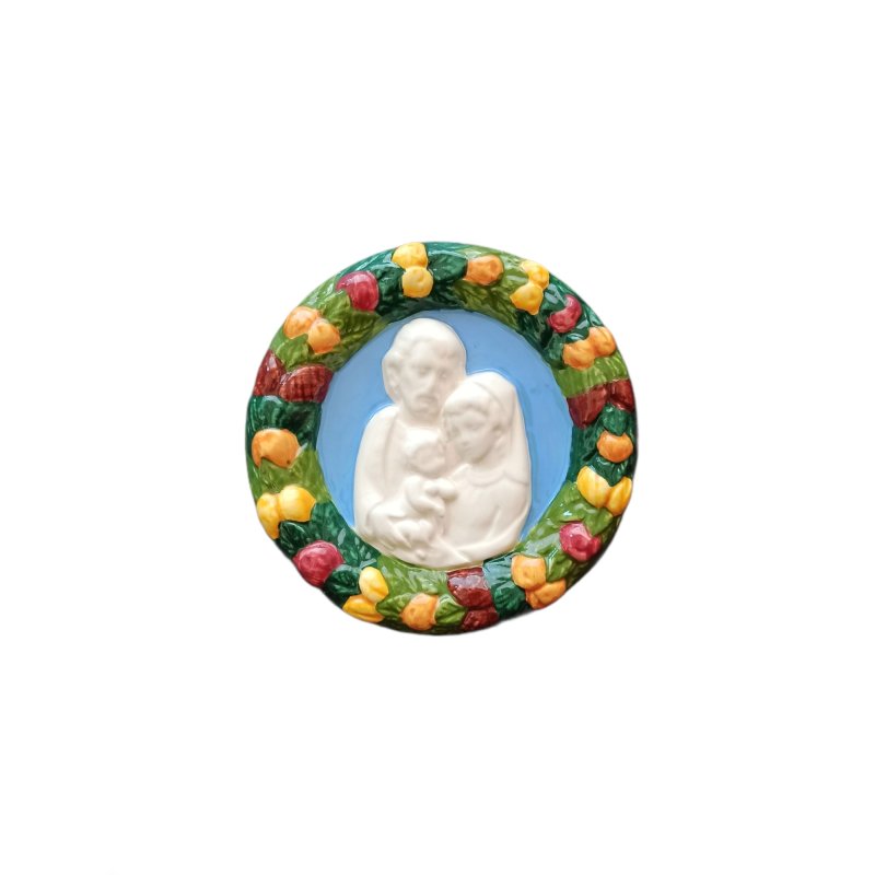 PLACCA SACRA FAMIGLIA