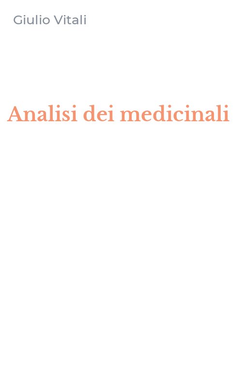 Analisi dei medicinali