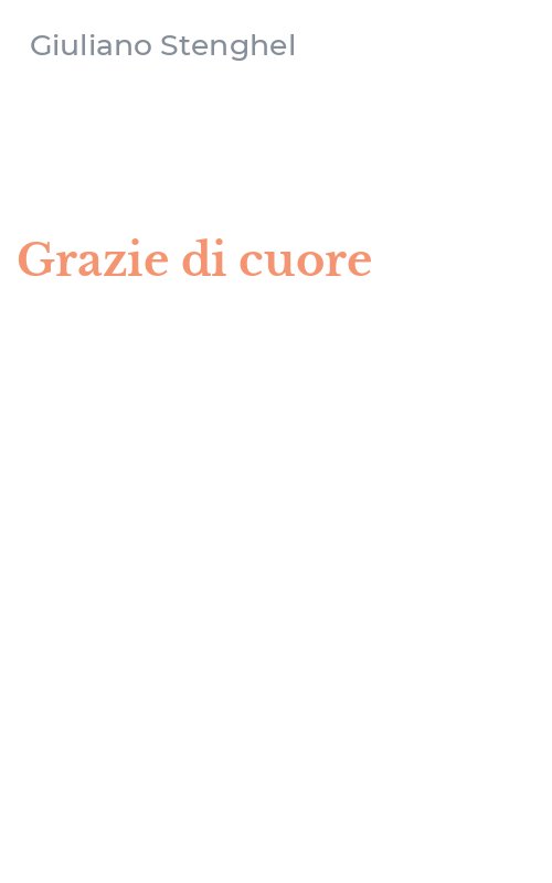 Grazie di cuore