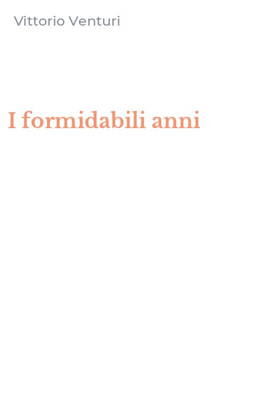 I formidabili anni