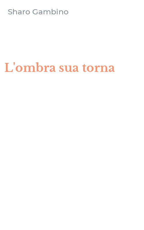 L'ombra sua torna