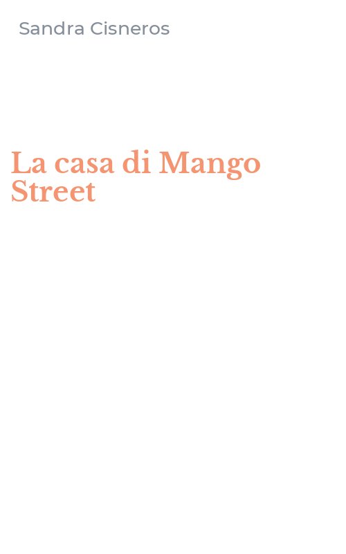 La casa di Mango Street