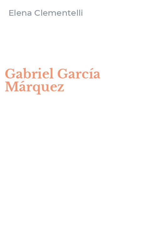 Gabriel García Márquez