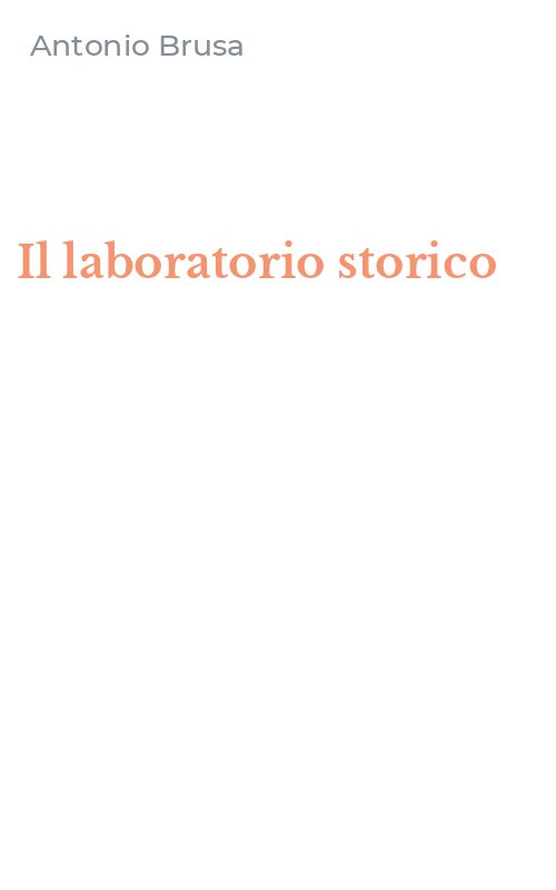 Il laboratorio storico