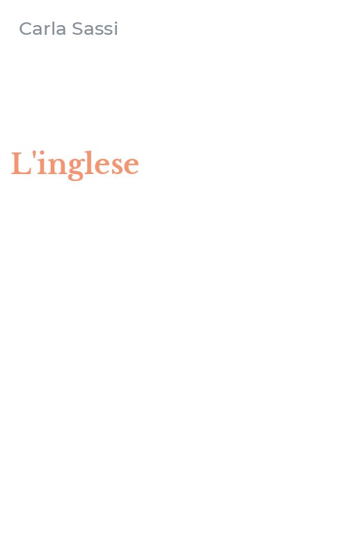 L'inglese