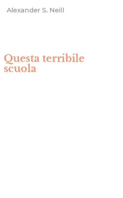Questa terribile scuola
