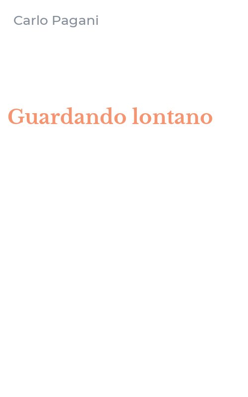 Guardando lontano