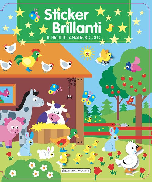 Il brutto anatroccolo. Sticker brillanti
