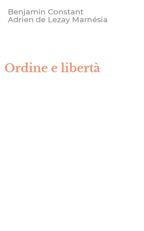 Ordine e libertà