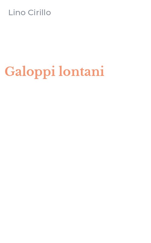 Galoppi lontani