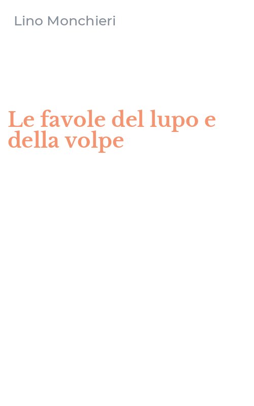 Le favole del lupo e della volpe