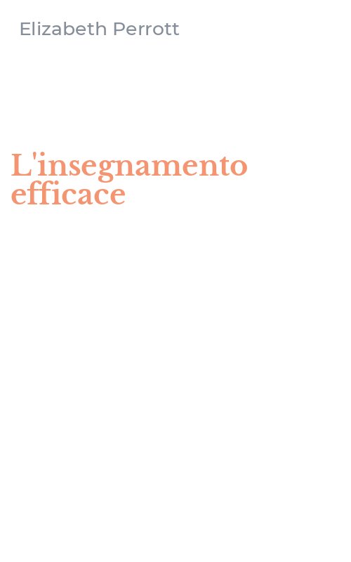 L'insegnamento efficace
