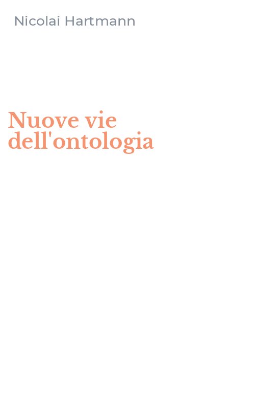 Nuove vie dell'ontologia