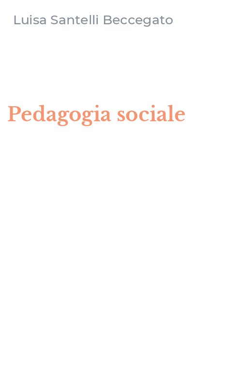 Pedagogia sociale