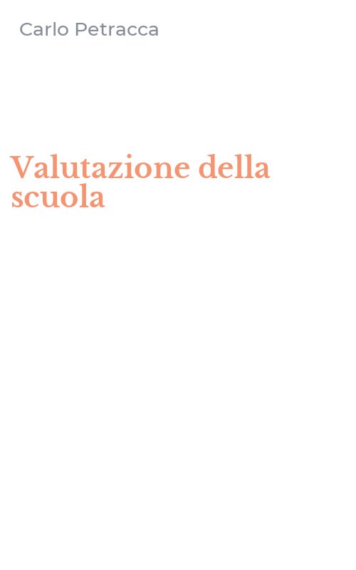 Valutazione della scuola