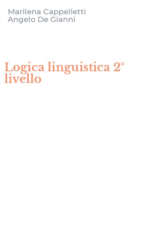 Logica linguistica 2° livello