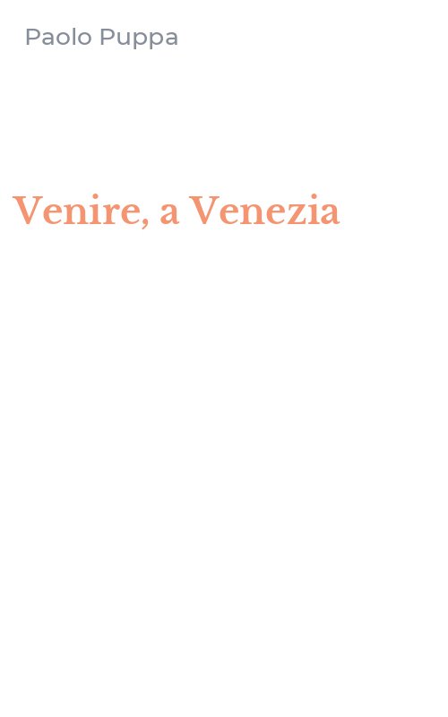 Venire, a Venezia