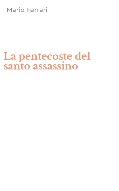 La pentecoste del santo assassino