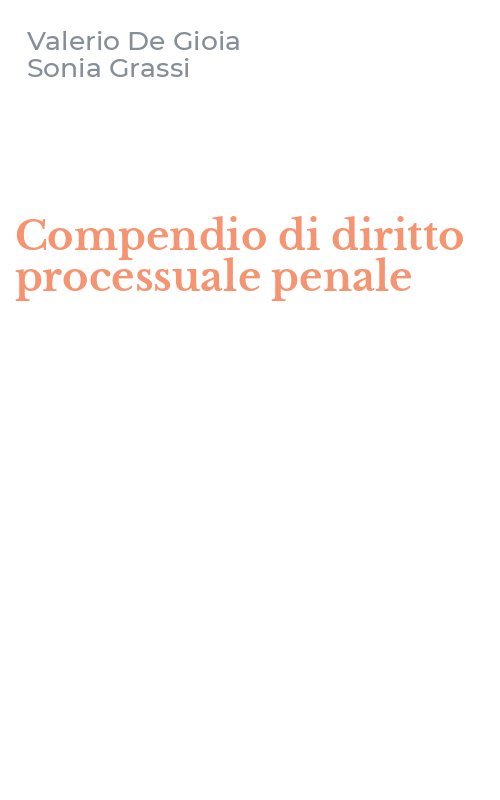 Compendio di diritto processuale penale