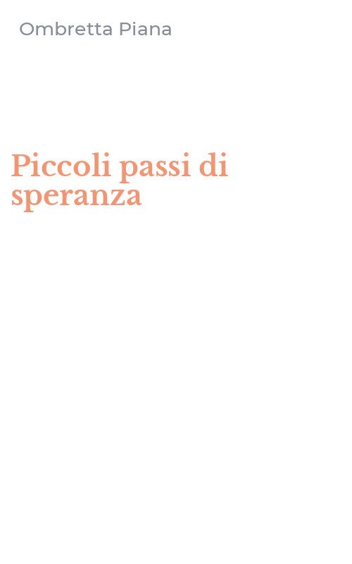 Piccoli passi di speranza