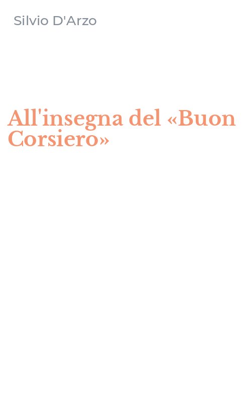 All'insegna del «Buon Corsiero»