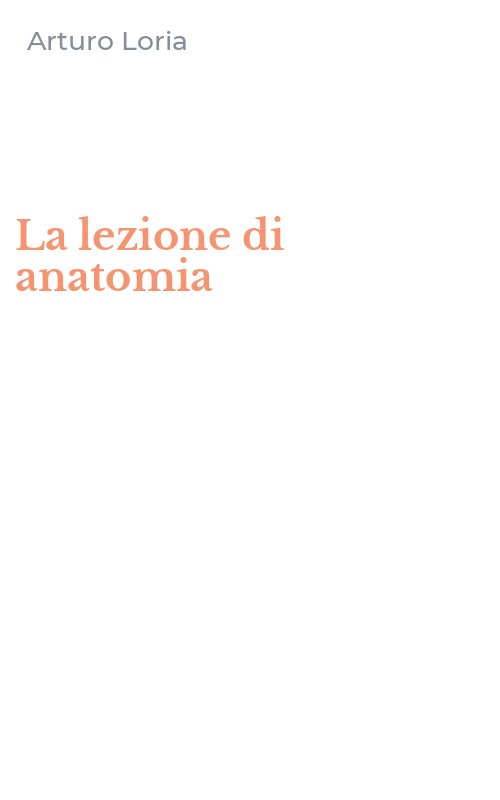 La lezione di anatomia
