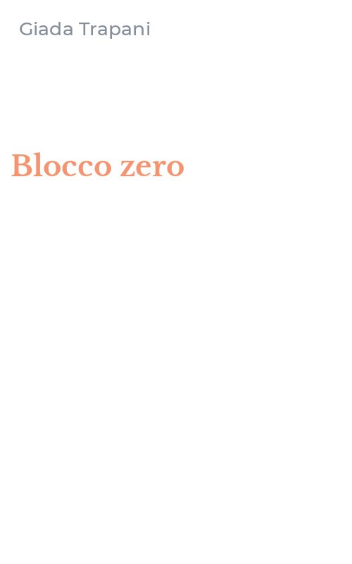 Blocco zero
